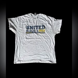✨Grey and yellow United in Blue and Gold vintage UC San Diego Tshirt streetwear✨